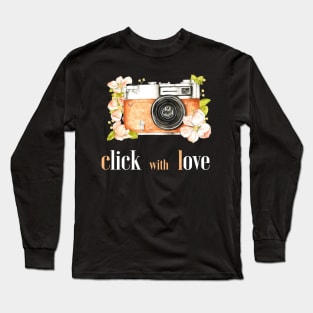 Click it with love Long Sleeve T-Shirt